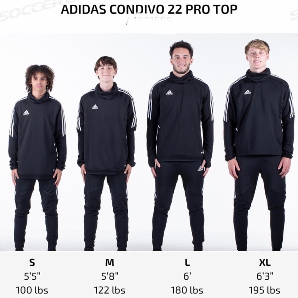 Adidas Long-sleeve Soccer Condivo 22 Pro Training Shirt. - Picture 14 of 14
